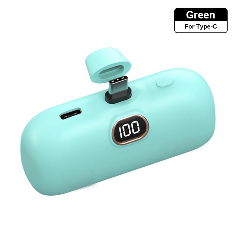 QGeeM Mini Power Bank 5000mAh PowerBank QC PD szybkie ładowanie dla iPhone 14 13 12 Batterie Externe przenośna ładowarka do Samsung Xiaomi