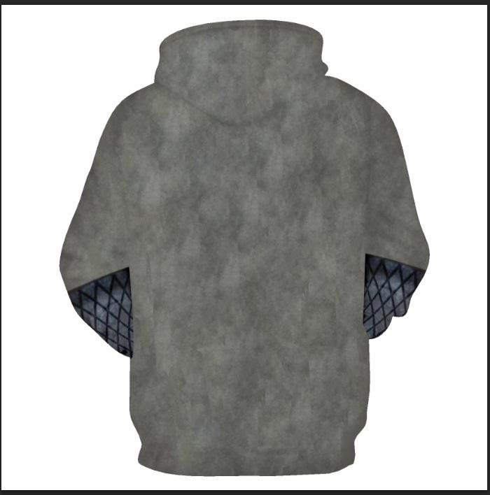 Naruto 3D-Druck Hoodie für Paare - Frühling/Herbst Stil Sportbekleidung