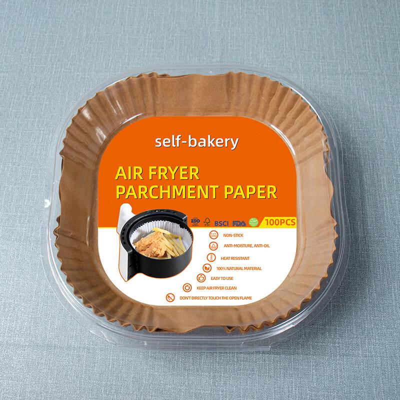 

ZISIZ Square Air Fryer Parchment Paper Liners
