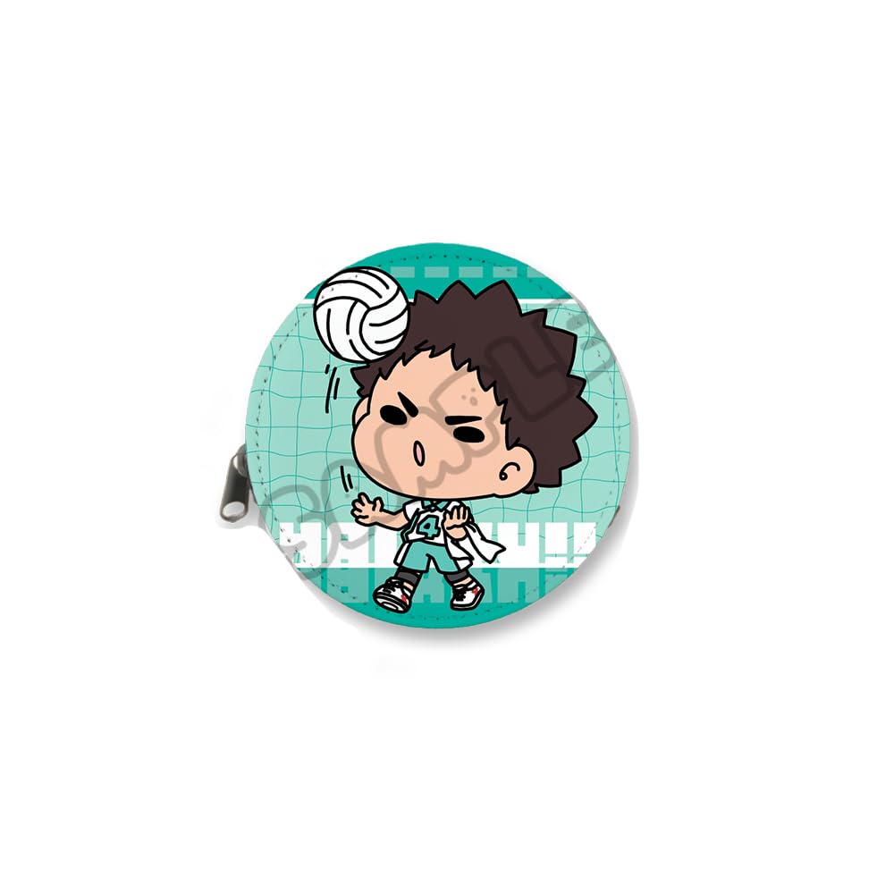 6th Edition Round Coin Case M IB "Haikyu!!" [Iwaizumi Hajime] Everyone's Mochocho!