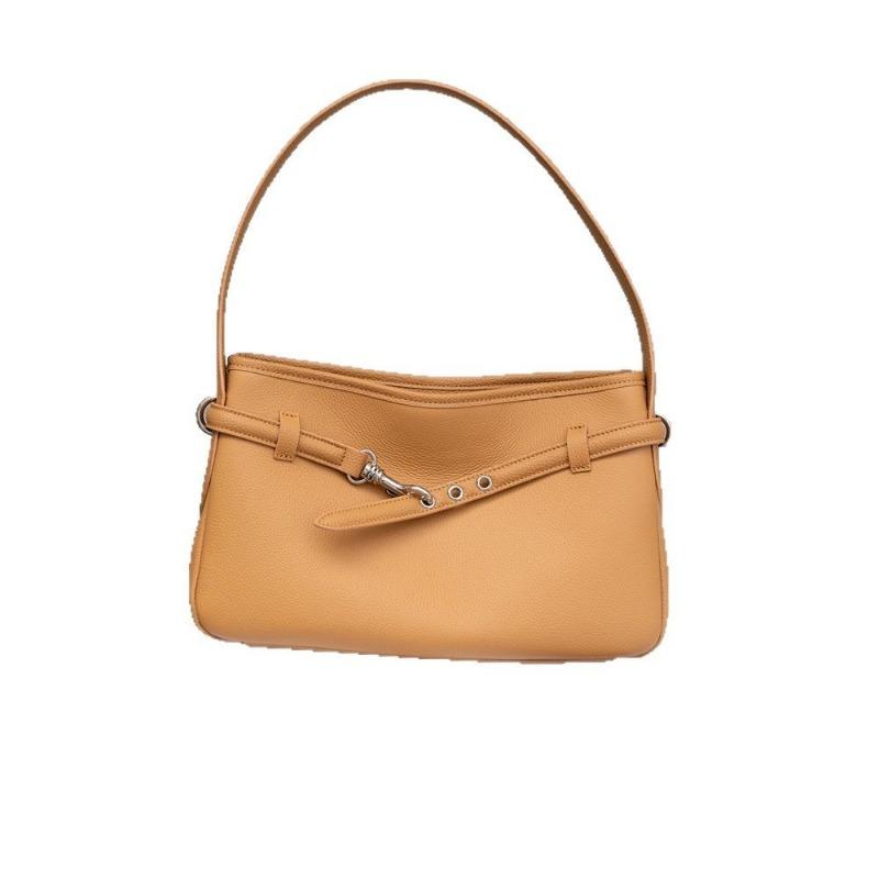 Cowhide Tote Bag Genuine Leather Underarm Bag Fashionable Single-shoulder Crossbody Women's Bag