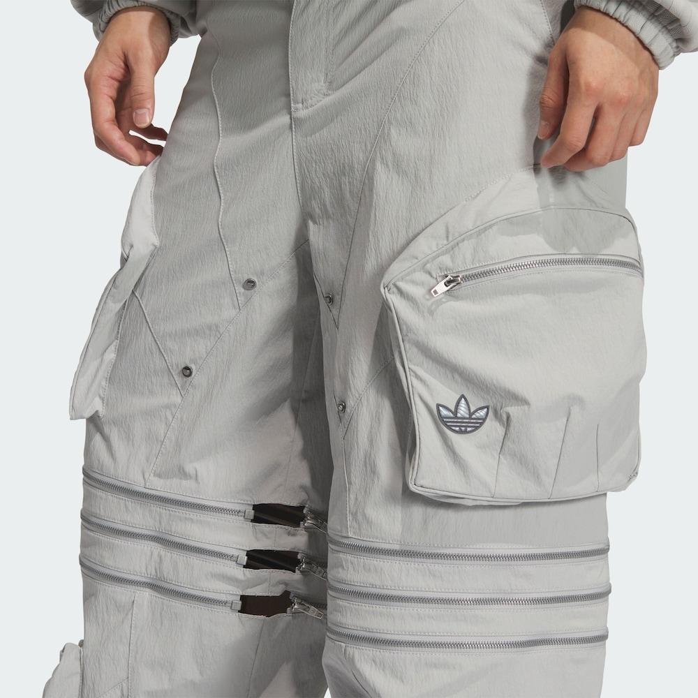 Adidas Originals X Gali Collaboration FW25 Removable Loose Mid-Rise Sports Cargo Pants Unisex Pants KS8242