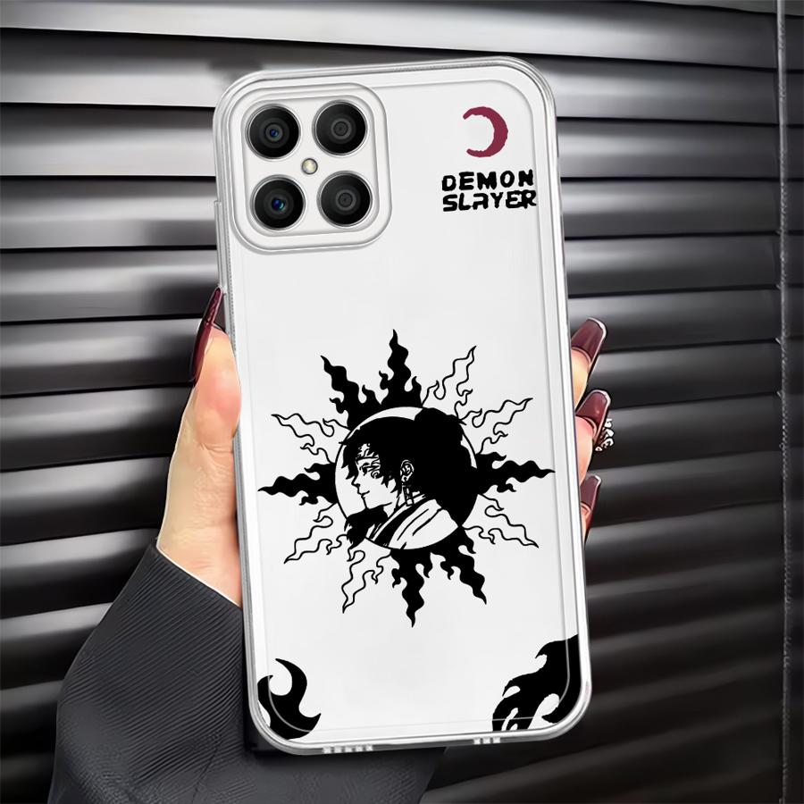 Soft Phone Cover Case for Honor X8a X8 X8b X9a X9b 90 Lite X7b Cool Anime Kokushibo
