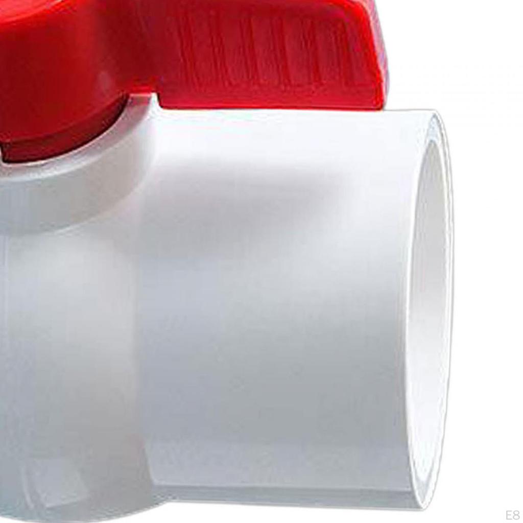 PVC-Kugelhahn mit einfacher Installation für Landschafts- und Bewässerungssysteme