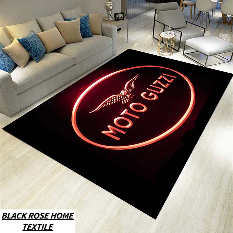 20 Style Retro Motorcycle Moto G-Guzzi Carpet Living Room Sofa Kitchen Table Floor Mat Fashion Decoration Leisure Anti slip Rug