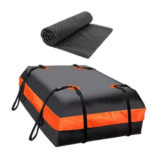 Universelle Wasserdichte Dachbox-Tasche für Autos aus 420D Oxford-Gewebe mit Anti-Rutsch-Matte Dachbox-Stauraumtasche für SUV LKW Van C