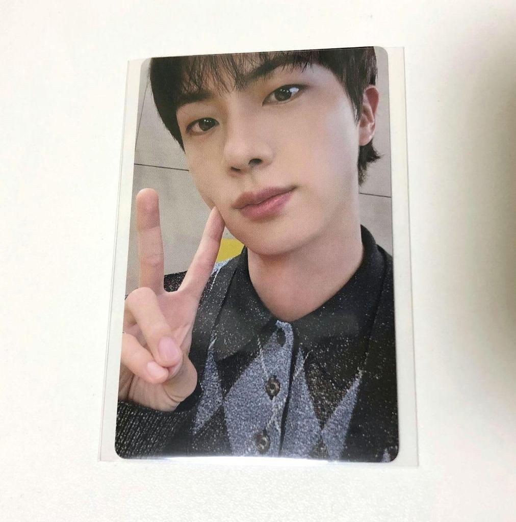 [USED] BTS JIN Seokjin Happy Purchase Bonus JPFC Winning Trading Card