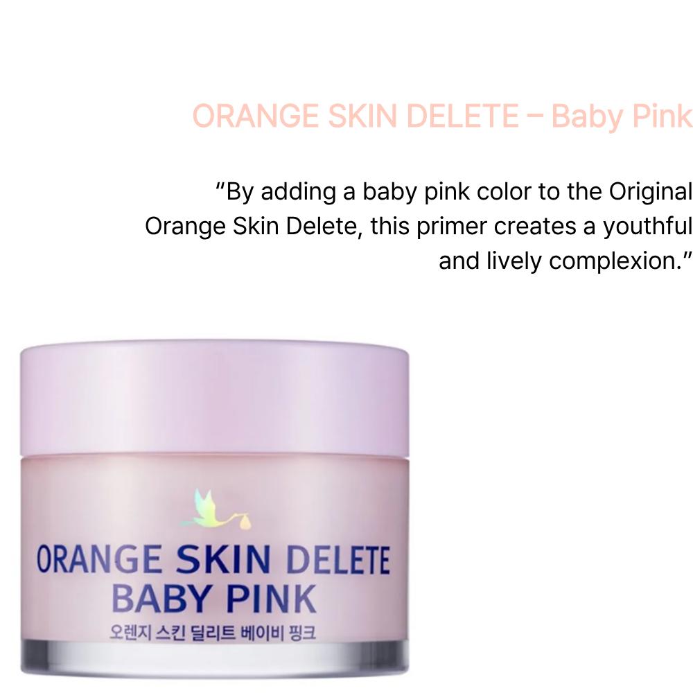 BONAMEDUSA Orange Skin Delete Pore Primer – Soft Green / Lavender / Baby Pink / Tone-Up (10g Mini / 30g Full Size, 8 Options)