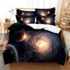 Sternenhimmel Schlafbettwäsche Kollektion Planeten Bettbezug 3D Bettwäsche Mode Design Dekoration King Size Bettbezug Kollektion Doppelbett