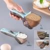 1Pcs New Adjustable Measuring Spoons with Scale Plastic Measuring Scoops Cups for Baking Cooking Accessories Kitchen Measuring Tools