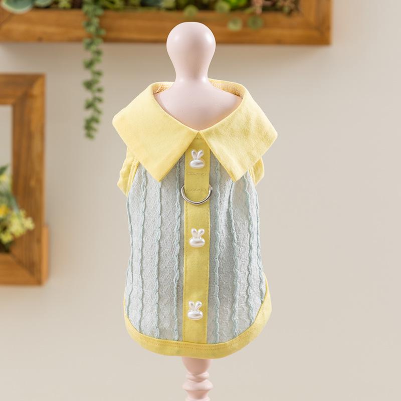 

Весна Лето Жилет Поло Футболка Без рукавов Подтяжки Тедди Бигбер Маленькая и Средняя Собака Кошка Собака Одежда для Питомцев XXL зелёный