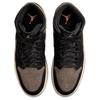 Air Jordan 1 Mid SE Men Black Light Wild Mango Olive Grey IB7110-002