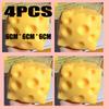 1-5PCS Jumbo Cheese Cube Stress Ball Shapeable Squeeze Decor Non-Bounce ASMR Sensory Anti-Stress Relief Gadget Gifts 6/7/10/12CM