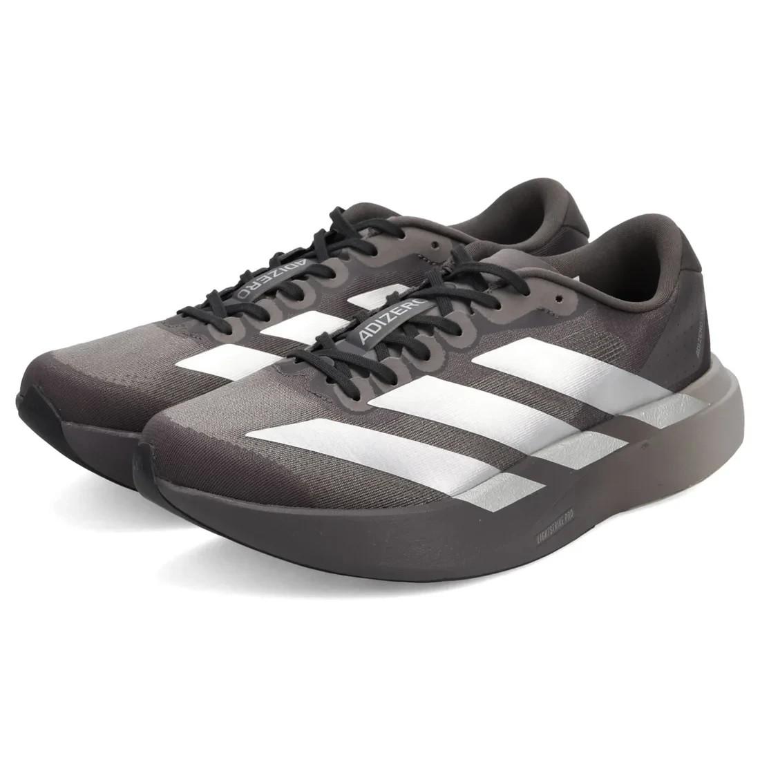 KI9874 Adizero Evo SL Grey Strata/Silver Metallic (Men s) 6.5