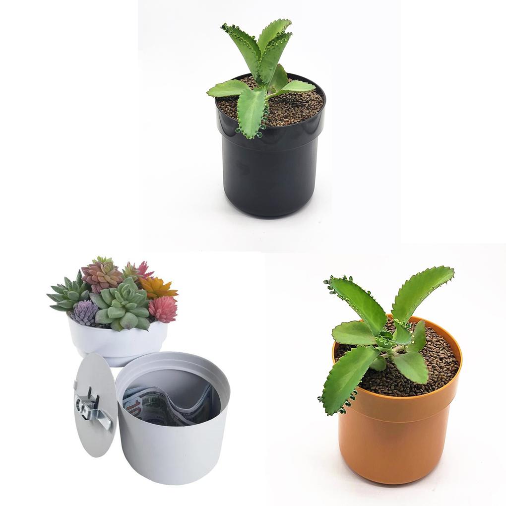 Conceal Pot Outside Holder Storage Safety Box Lightweight Versatile - Concealing Money, Cards, Keys, and Plants)