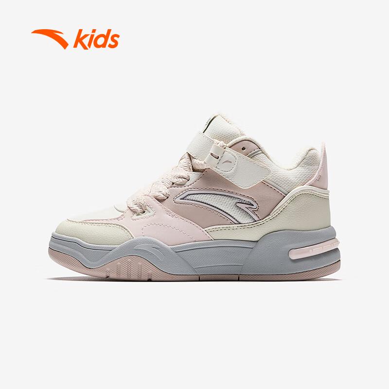 Anta Kids High-Top Velcro Casual Shoes