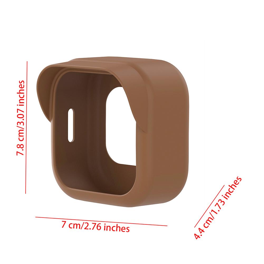 Silicone Security Camera Protective Case Cover Weatherproof Weather-Resistant Camera Cover for Blink Outdoor 4 (4th Gen)