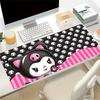 Kuromi Themed XXL Mouse Pad - Non-slip Rubber Desk Mat for Gaming and Office Use, Multi-Function Keyboard and Mouse Pad, Ideal Gift for Chri
