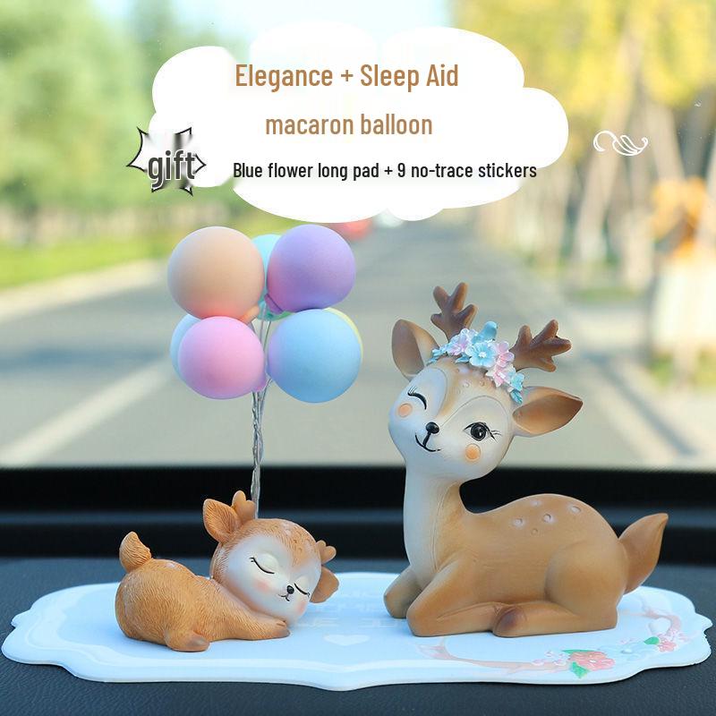 Deer Car Ornament: Stylish and Unique Interior Decoration for Men and Women