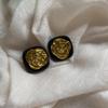 Medieval Cold Rose Stud Earrings, Small Fragrant Earrings, Light Luxury Niche Jewelry Temperament, Celebrity Elegant Women'S Earrings