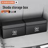 Compatible Car Trunk Storage Box for Skoda Octavia, Superb, Hao Rui, Kodiaq, Kamiq, Xin Dong