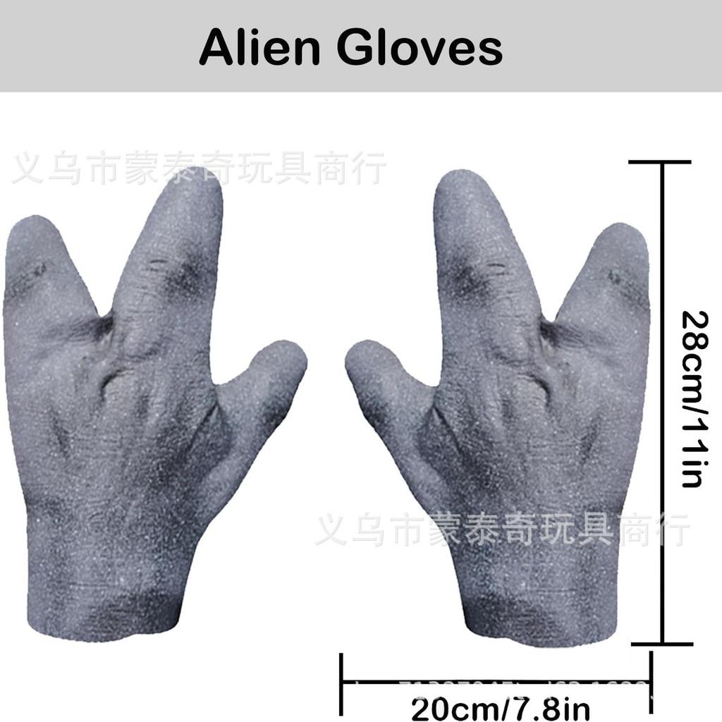A cross-mirror Halloween new old man mask old lady hood dress up props spot old man