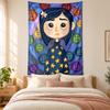 Coraline Tapestry Highquality for Decorating Living Room Bedroom Dorm Walls Ideal As Bedroom Wallart Orholiday Gift