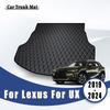 Car Trunk Mats For Lexus UX      2024 Auto Vehicles Cargo Liner Carpets Interior Accessories Products Covers