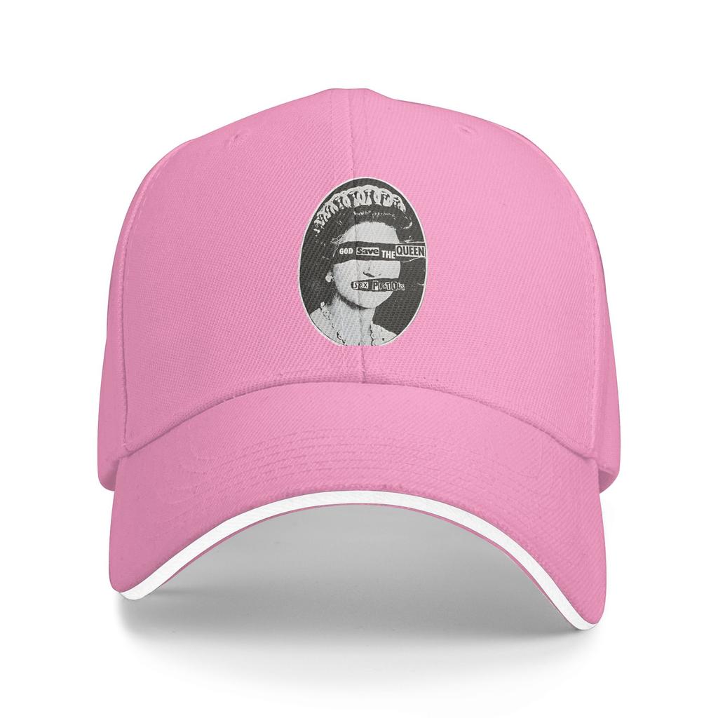 Classic Sex Pistols Rock Music Band  Golf Hat Unisex Style Trucker Hat  Daily All Seasons Adjustable Fit Sun Hats