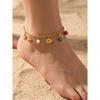 Ocean Element Necklace Anklet Set European and American Style Light Luxury Versatile Stacked Women's Models