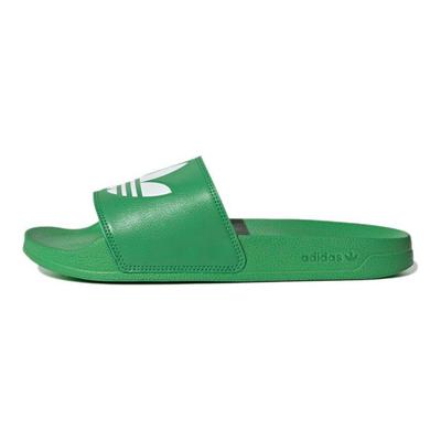 Originals Adilette Comode Casual Asciugatura Rapida Sandali a Ciabatta Calzature Unisex Verde Bianco FX5909