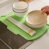 Draining Design Dish Drying Mat Non-Slip Base Heat Resistant Trivet  Kitchen Use