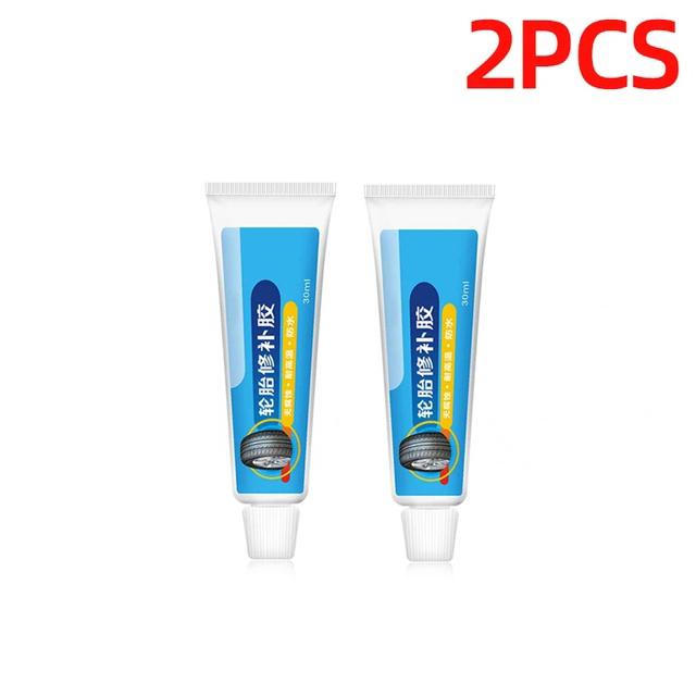 1/2Pcs Tire Repair Black Glue Liquid Strong Rubber Wear-resistant Non-corrosive Adhesive Instant Bond Leather ].,]//