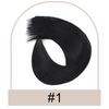 Straight Tape In Human Hair Extension 20pcs 100% Human Remy Hair Extensions Natural Tapes In Human Fusion Hair Ombre Blonde 613#