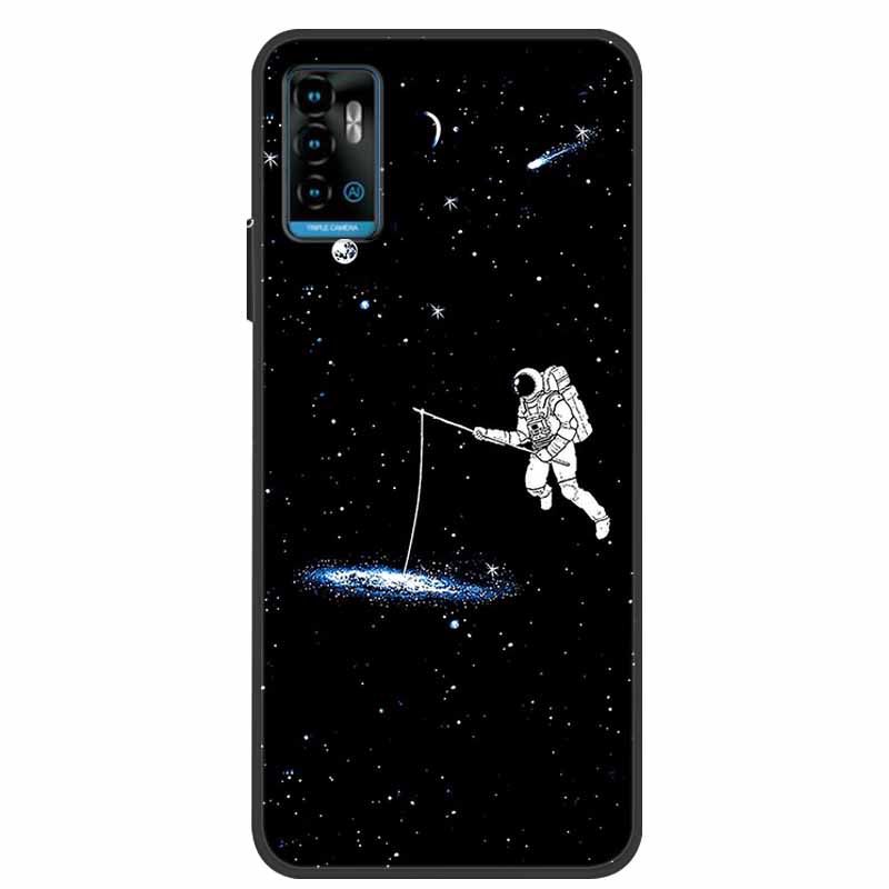 For ZTE Blade A71 Case Shockproof Soft silicone TPU Back Cover For ZTE BladeA71 Phone Cases for ZTE Blade A 71 2021 Cute Cartoon
