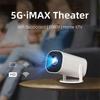 P30 Portable 720P Android Bluetooth Projector with Ultra Clear Image and 4K Support, WiFi Enabled.