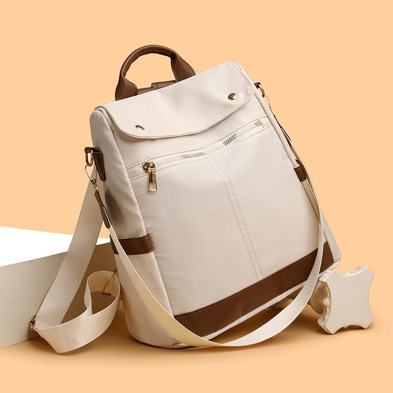 Student Schoolbag Versatile Single-shoulder Bag for Travel and Security Protection Double-shoulder Bag