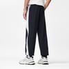 Li-Ning Sports Trend Series Windproof Water-Repellent Loose Fit Drawstring Fashion Knit Joggers Men Joggers Black AYKU033-3