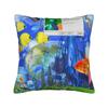Frutiger Aero Fishies Square Pillow Cases  Cushion Covers Awesome Zipper Decor Pillowcase for Seat 40x40cm