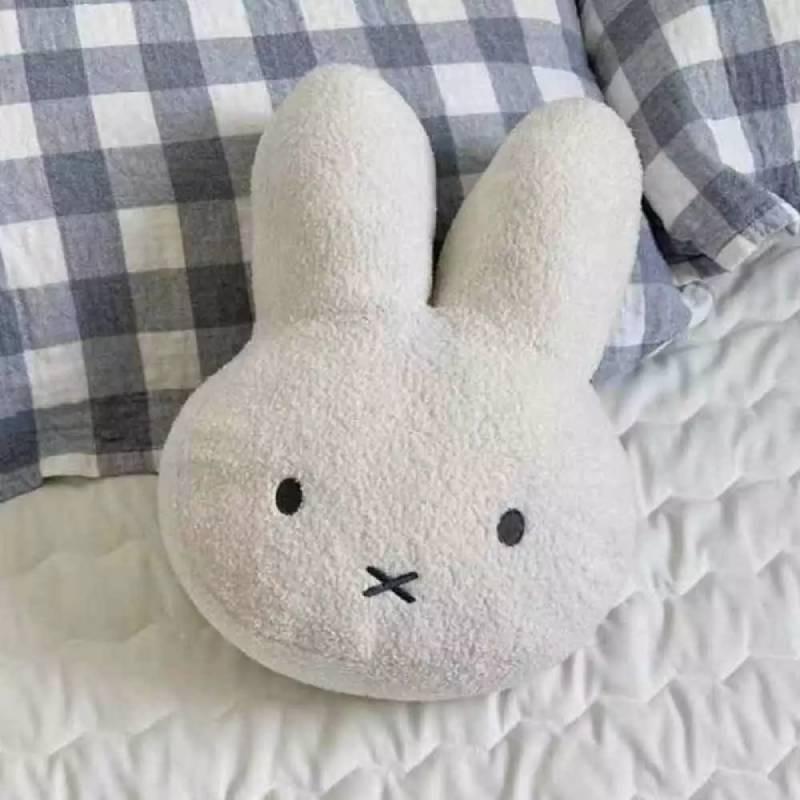 Adorable Rabbit Plush Toy Soft Cushion For Bed And Sofa Perfect Gift Idea