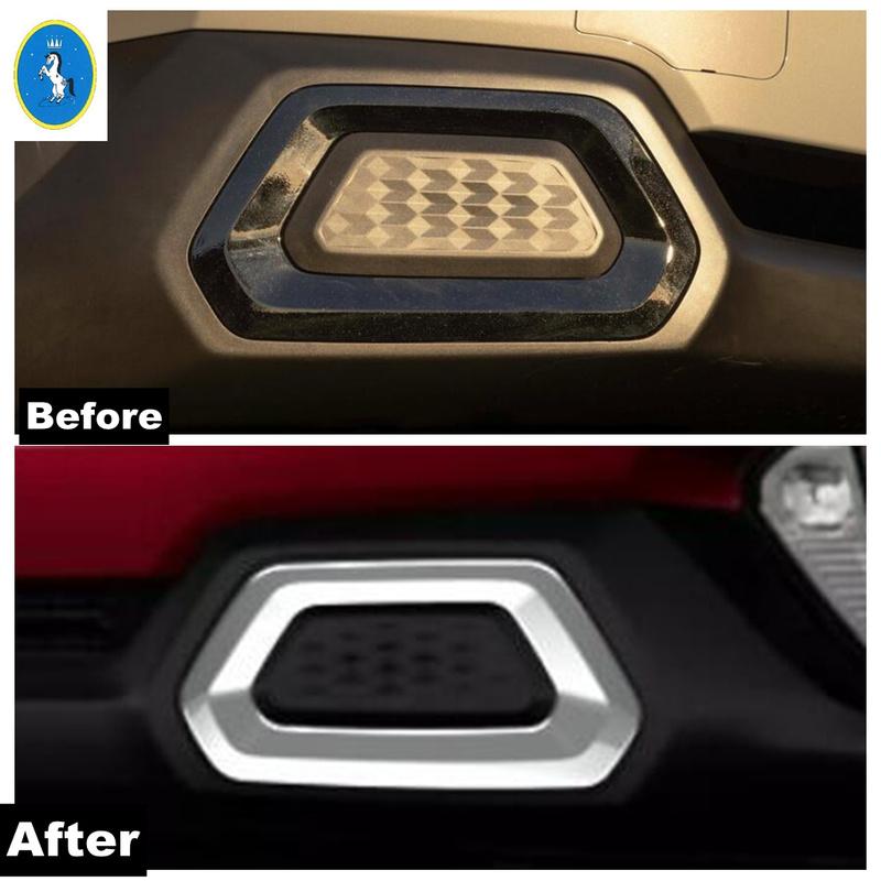 For Subaru Forester 2025 Car Styling Side Air Flow Vent for Fender Hole / Front Fog Lights Lamp Panel Cover Trim ABS Accessories