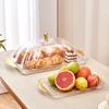 Luxury Plastic Fruit & Snack Display Plate for Living Room Coffee Table