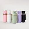 Cup 316 Stainless Steel Vacuum Insulated Bottle with Leakproof Lid And Portable Handle 2-in-1 Drinking Cup Wide Mouth for Hot Cold Drinks