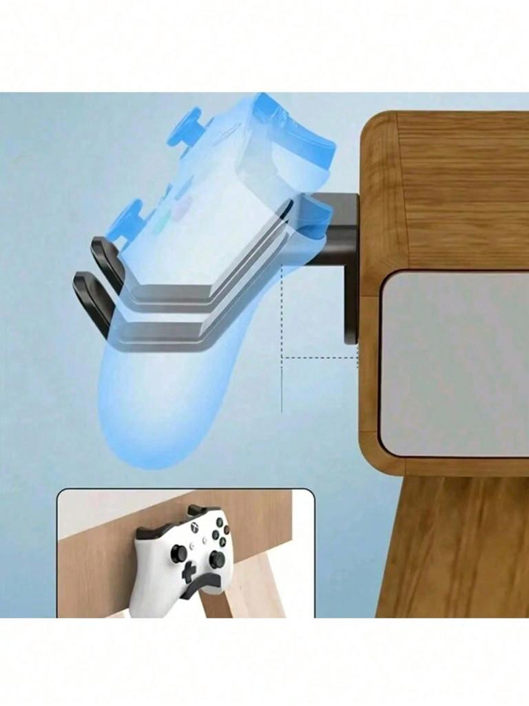 Universeller Kopfhörer-/Controller-Halter Haken, Wandmontiertes Kopfhörer-Ausstellungsregal, Geeignet für Zuhause, Büro, Wohnheim