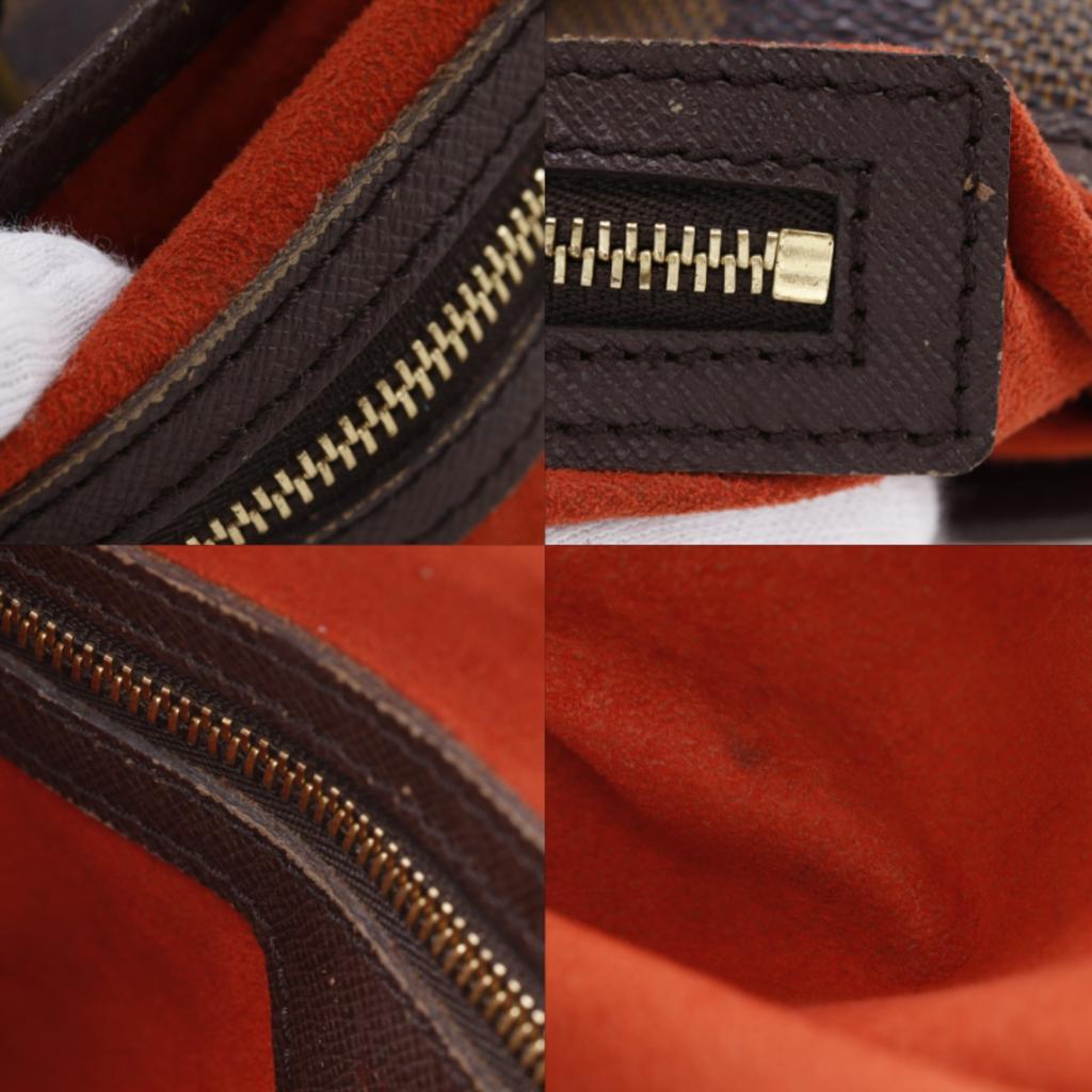 Louis Vuitton Male Tote Bag N42240 Brown Damier Canvas Women Used