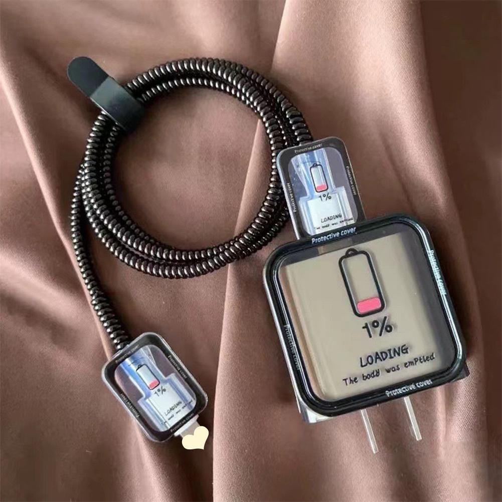 

Креативний чохол Creative Line для iPhone 15 14 13 Pro Max 18/20W Захисник для зарядки, Організатор для кабелю передачі даних, Чохол з простим лінійним малюнком A