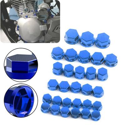 Brand New Colored Screw Cap Screw Cap 30pcs 0.8cm(12pcs)