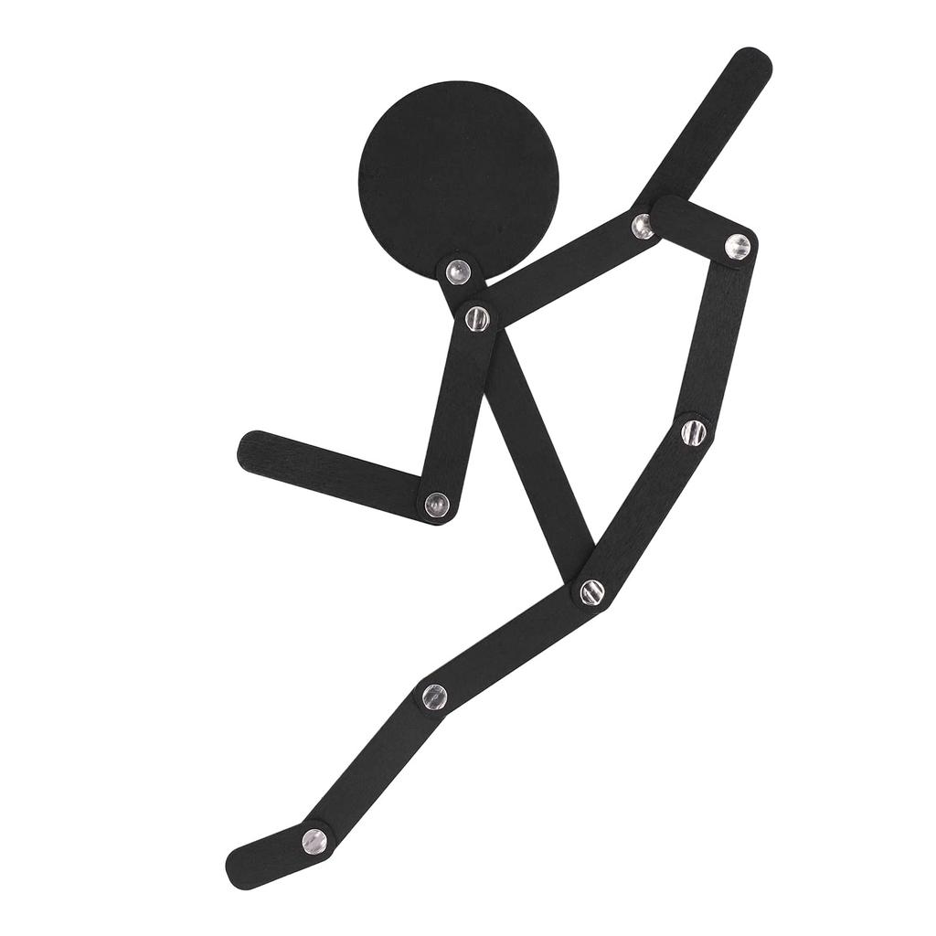 Stick Figure Puzzle Toy, Develops Coordination and Observation Skills, Burr-Free Wooden Stick Figure Toy, for Kids Ages 3 and Up