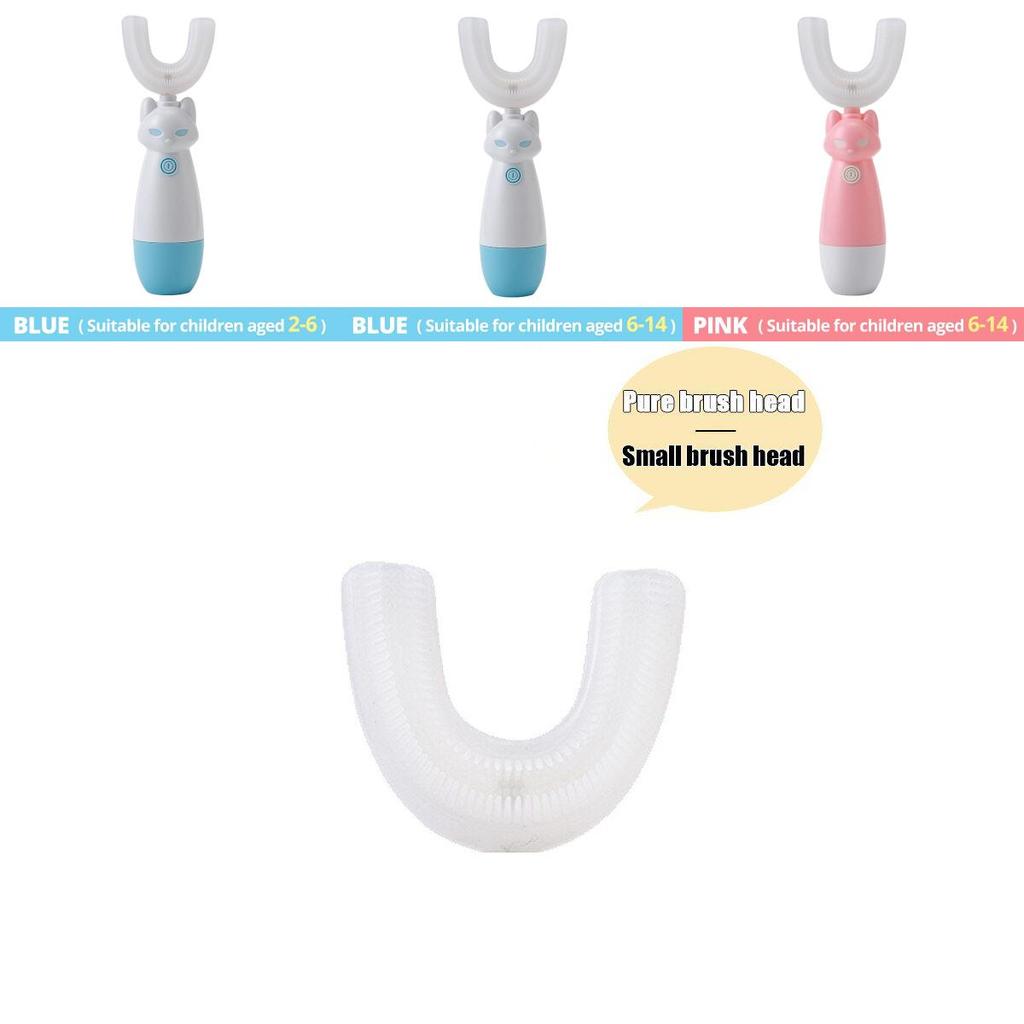 Durable Electric Toothbrush For Kids With Silicone Brush Head And Long Battery Life