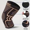 2pcs Copper Fiber Knee Brace - Breathable Knee Pad, Stabilizing Knee Support for Patella,Design for & Daily Use, Knee Wraps